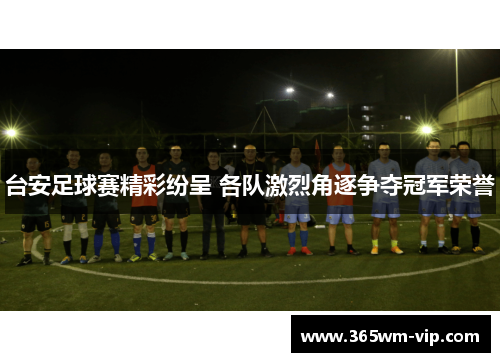 台安足球赛精彩纷呈 各队激烈角逐争夺冠军荣誉 台安足球赛精彩纷呈 各队激烈角逐争夺冠军荣誉